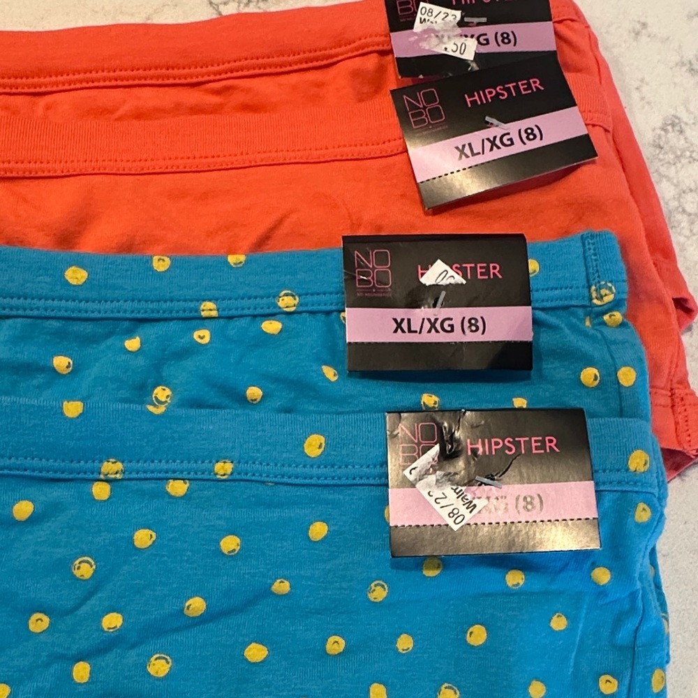 Women’s Hipster Bottoms Panties NWT XL set of 4 - Picture 2 of 9